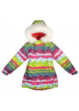Garden baby зимняя куртка для девочки 105545-63/33 салатовая